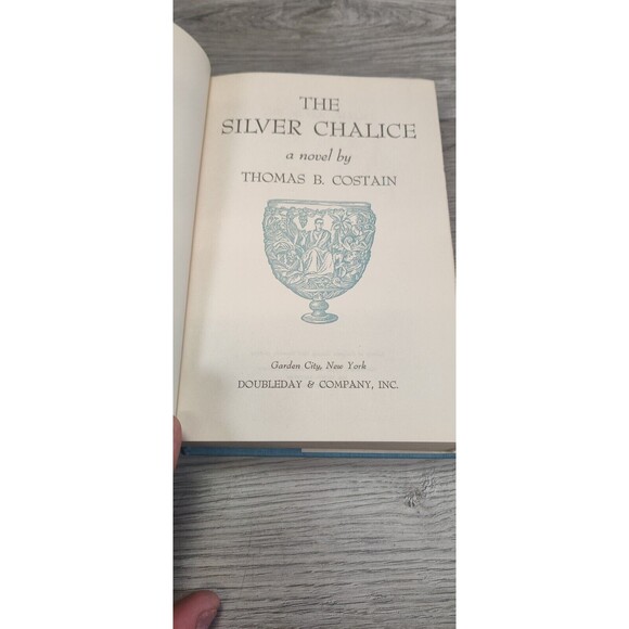 The Silver Chalice Thomas B. Costain Vintage 1952 Book Club Edition Last Supper - Picture 6 of 15